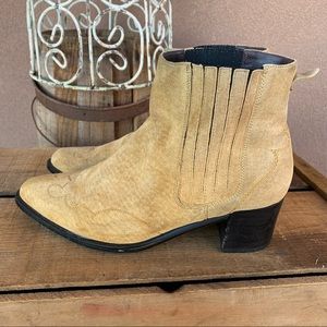 Together Western Ankle Boots